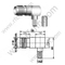 Angle droit féminin TNC pour connecteur RF RF RG58