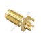 SMA femelle pour le connecteur RF de soudure de bord de carte PCB