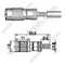 1.0 / 2.3 mâle pour connecteur RF RG179 RF