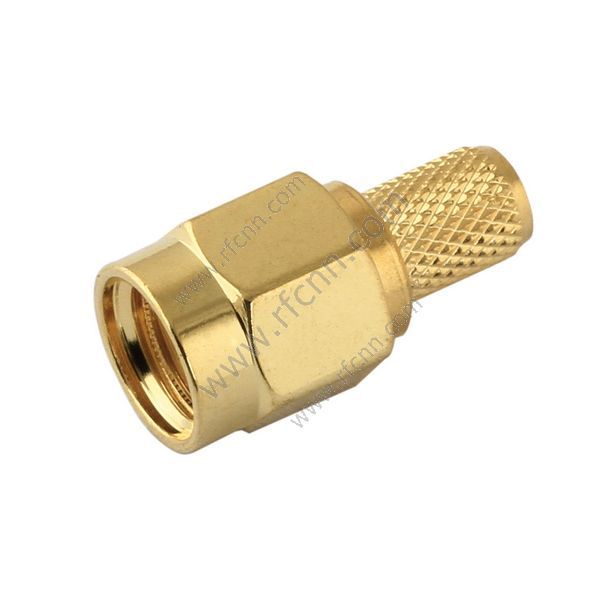 SMA mâle sertissage droit pour le connecteur RF58 - RF