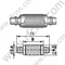 MMCX mâle sertissage pour connecteur RF RG174 RF