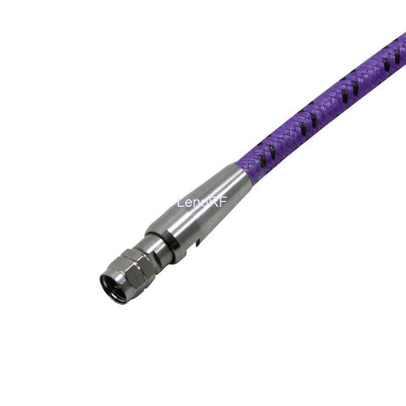 Fiche 2.92mm pour l'assemblage de câble de test