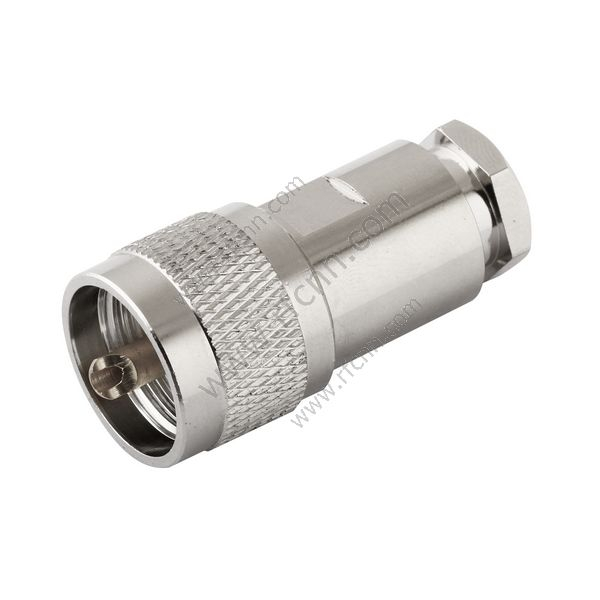 Pince mâle UHF droite pour le connecteur RG213 -RF
