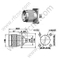 N Bride mâle pour câble semi-rigide RG402 RF connecteur RF
