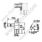 SSMB mâle pour connecteur RF PCB RF