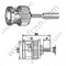 BNC mâle pour connecteur RF RF174 RF