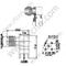 SSMA Homme Angle droit pour connecteur RF PCB RF