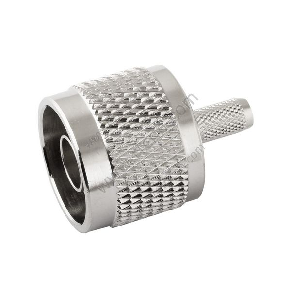 N mâle sertissage droit pour le connecteur RF RF RF
