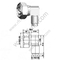 DIN 7/16 Angle droit masculin pour connecteur RF RG213 RF