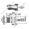 Bride femelle TNC pour connecteur RF RG174 RF