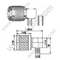 Angle droit mâle TNC pour connecteur RF RG58 RF