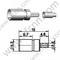 MCX sertissage femelle pour connecteur RF RG178 RF