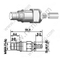 Femme SMZ pour connecteur RF RF179 RF