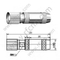 1.6 / 5.6 mâle pour connecteur RF RG179 RF