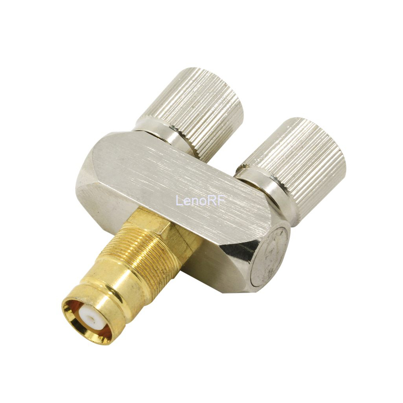 L9 Plug to Jack T type RF Adaptateur